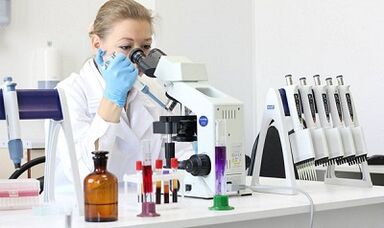 Quali test vengono consegnati per i parassiti