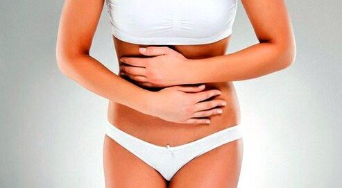 dolore addominale dovuto ai parassiti